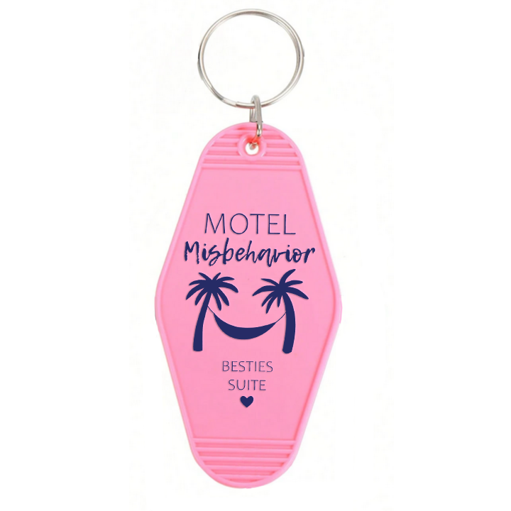 Motel Misbehavior Keychain