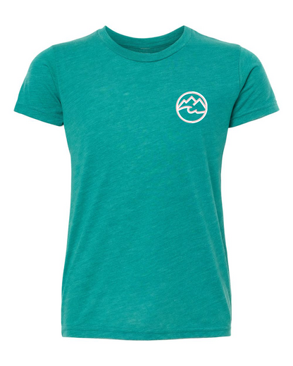 Pink Pine Sticker Kids T-Shirt