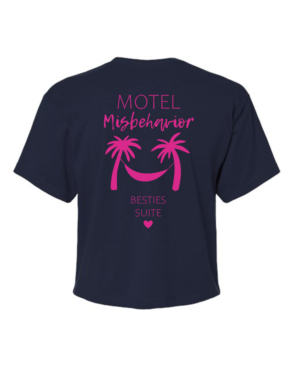 Motel Misbehavior Crop T-Shirt